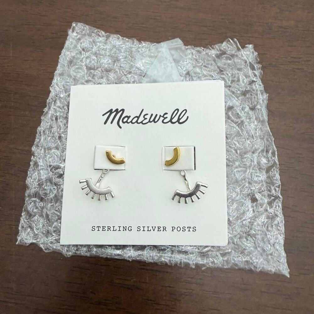 Madewell silver and gold eye